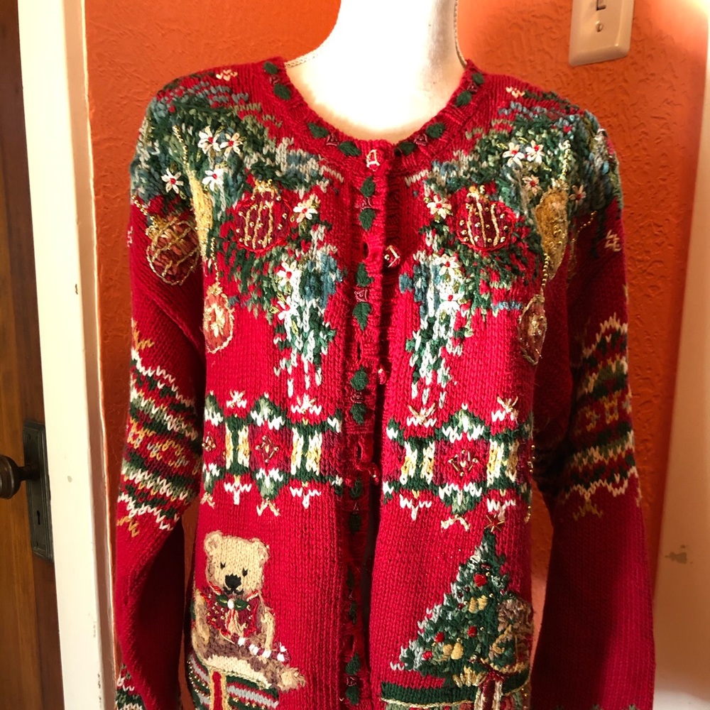 Tiara Women’s Christmas Sweater.